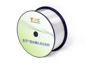 Low water peak single-mode fiber transmission spectrum